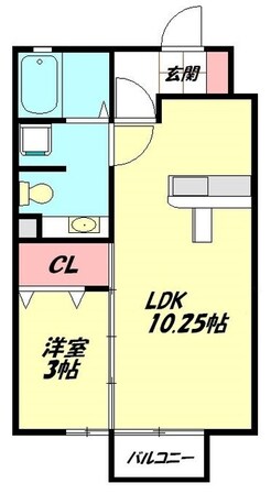 モナリエの物件間取画像